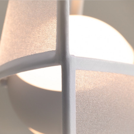 Lampa wisząca designerska Reflex LED 45cm biała Maytoni