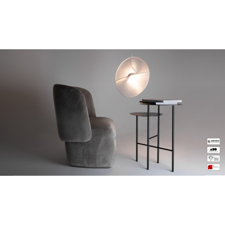 Lampa wisząca designerska Reflex LED 45cm biała Maytoni