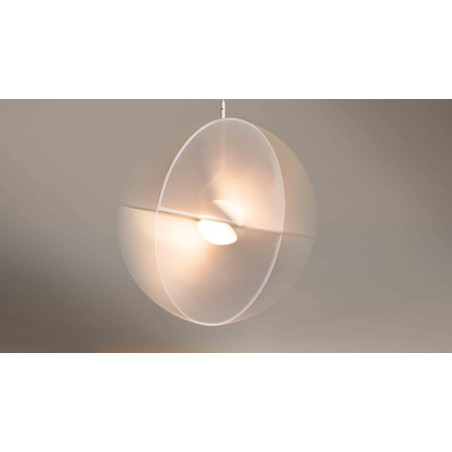 Lampa wisząca designerska Reflex LED 45cm biała Maytoni