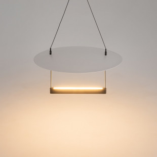 Lampa wisząca designerska Ambience LED 3000K 42cm biały / czarny Maytoni