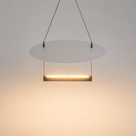 Lampa wisząca designerska Ambience LED 3000K 42cm biały / czarny Maytoni