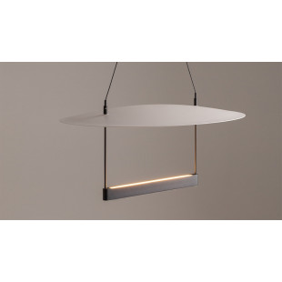 Lampa wisząca designerska Ambience LED 3000K 42cm biały / czarny Maytoni