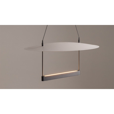 Lampa wisząca designerska Ambience LED 3000K 42cm biały / czarny Maytoni