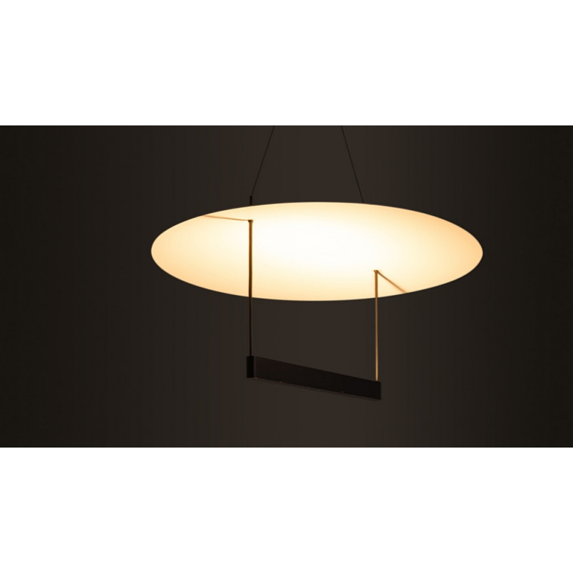 Lampa wisząca designerska Ambience LED 3000K 42cm biały / czarny Maytoni