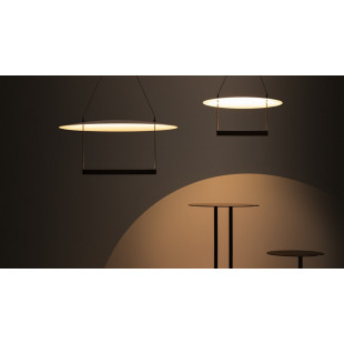 Lampa wisząca designerska Ambience LED 3000K 42cm biały / czarny Maytoni