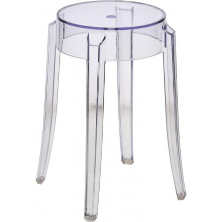 Taboret przezroczysty Duch 46 marki D2.Design