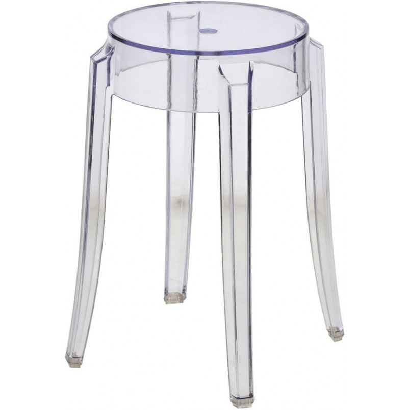 Taboret przezroczysty Duch 46 marki D2.Design