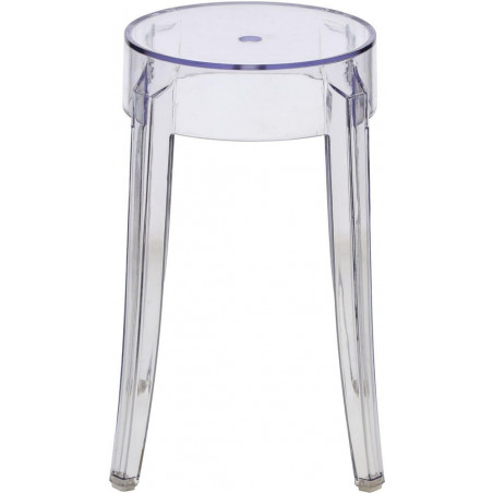 Taboret przezroczysty Duch 46 marki D2.Design