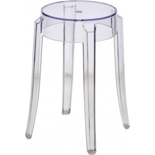 Taboret przezroczysty Duch 46 marki D2.Design