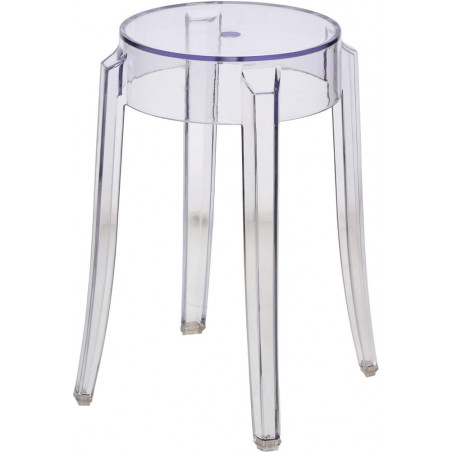 Taboret przezroczysty Duch 46 marki D2.Design