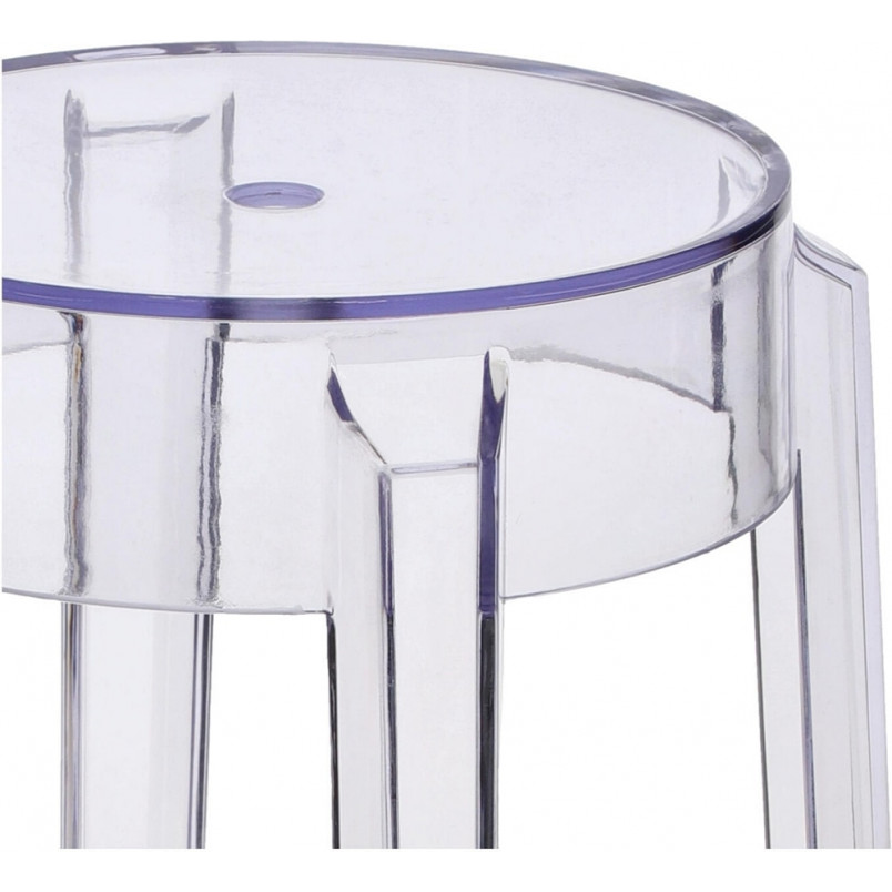Taboret przezroczysty Duch 46 marki D2.Design