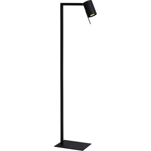 Lampa podłogowa minimalistyczna Lesley Czarna marki Lucide