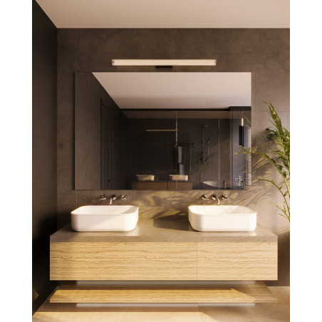 Kinkiet do łazienki Fayette LED 3000K 61cm czarny MaxLight