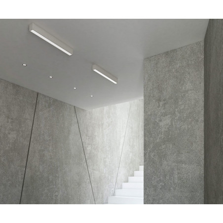 Plafon podłużny Linear LED 113cm 3000K biały MaxLight