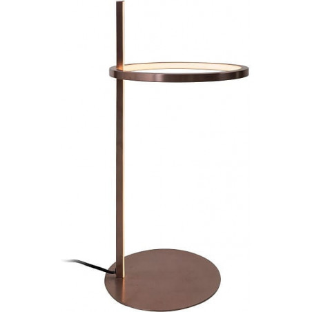 Lampa stołowa nowoczesna Lozanna LED szczotkowany brąz MaxLight