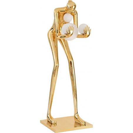 Lampa podłogowa WOMAN-2 GOLD złoty połysk 190 cm