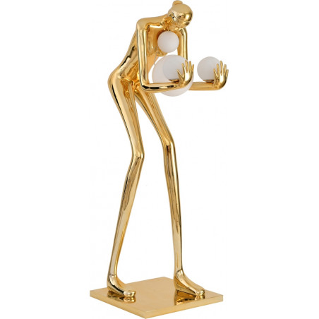 Lampa podłogowa WOMAN-2 GOLD złoty połysk 190 cm
