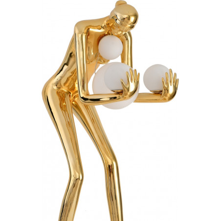 Lampa podłogowa WOMAN-2 GOLD złoty połysk 190 cm