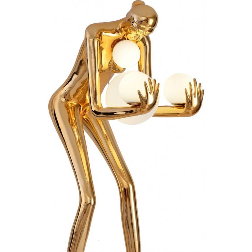 Lampa podłogowa WOMAN-2 GOLD złoty połysk 190 cm