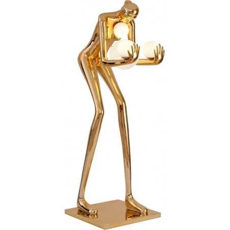 Lampa podłogowa WOMAN-2 GOLD złoty połysk 190 cm