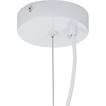Lampa wisząca STONE FLAT biała 60 cm