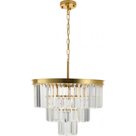 Lampa wisząca SPLENDORE złota 50 cm