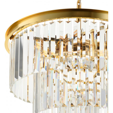 Lampa wisząca SPLENDORE złota 50 cm