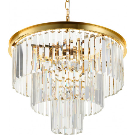 Lampa wisząca SPLENDORE złota 50 cm
