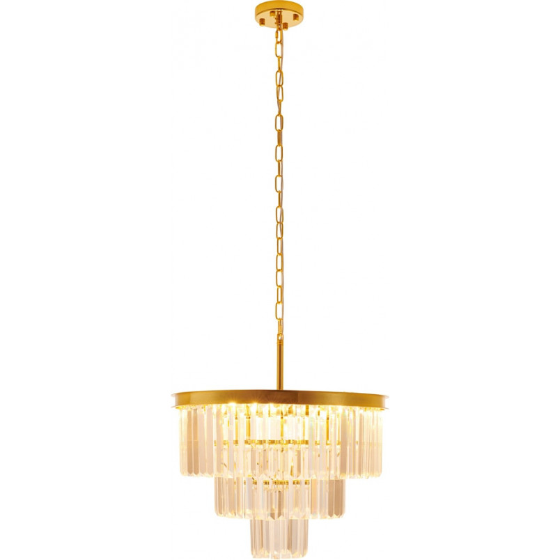 Lampa wisząca SPLENDORE złota 50 cm