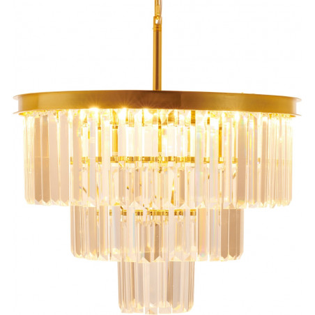 Lampa wisząca SPLENDORE złota 50 cm