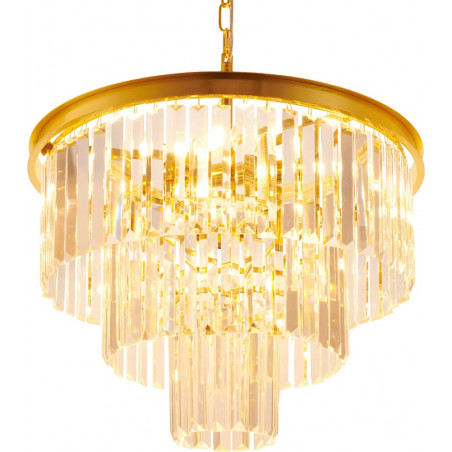 Lampa wisząca SPLENDORE złota 50 cm