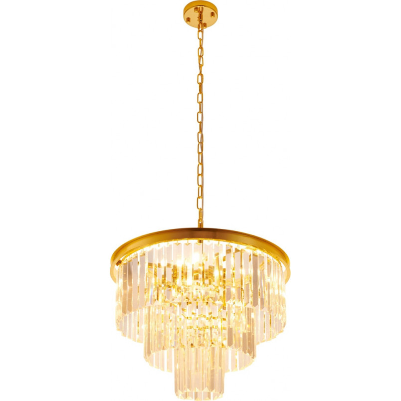 Lampa wisząca SPLENDORE złota 50 cm