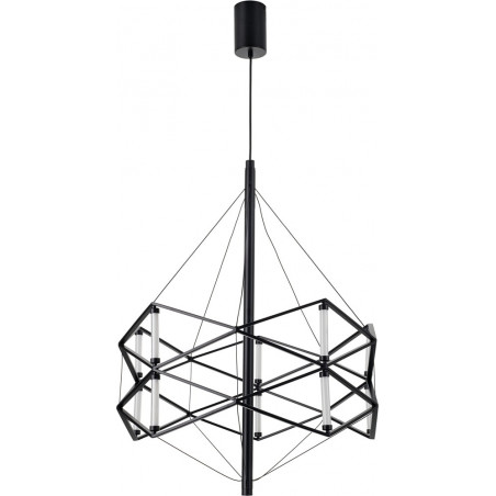 Lampa wisząca SPACE LED czarna 60 cm