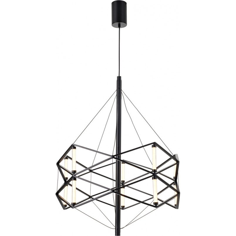 Lampa wisząca SPACE LED czarna 60 cm