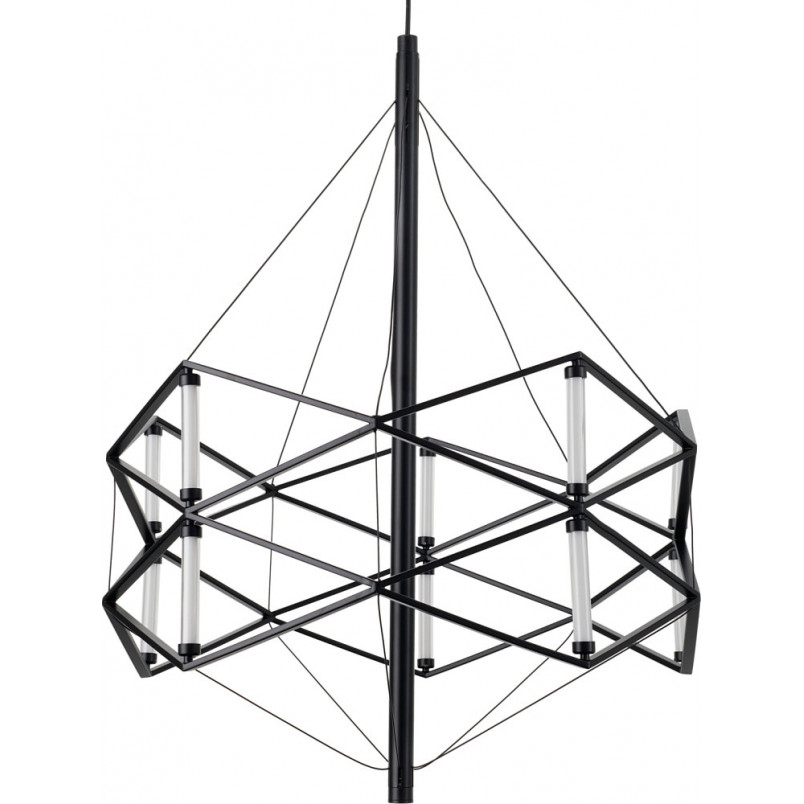 Lampa wisząca SPACE LED czarna 60 cm
