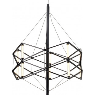 Lampa wisząca SPACE LED czarna 60 cm