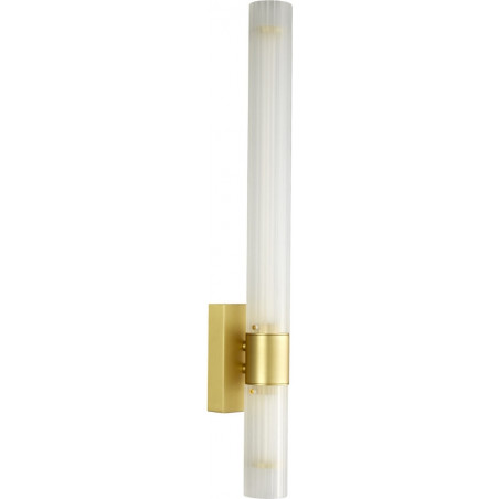 Lampa ścienna SOLO LED biało złota 60 cm