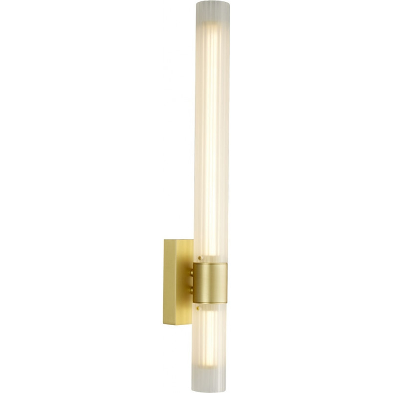 Lampa ścienna SOLO LED biało złota 60 cm