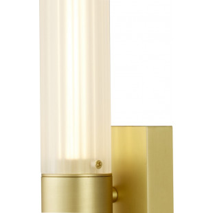 Lampa ścienna SOLO LED biało złota 60 cm