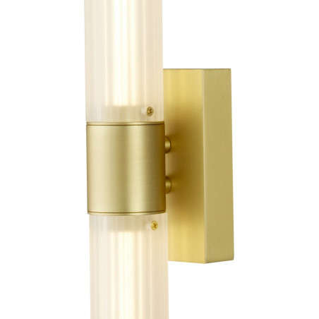 Lampa ścienna SOLO LED biało złota 60 cm
