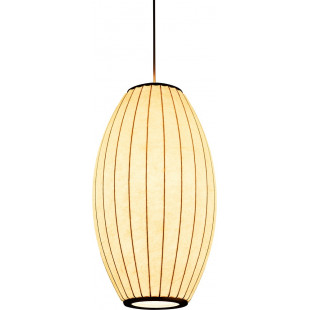 Lampa wisząca SILK BARREL biała 60 cm