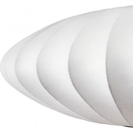 Lampa wisząca SILK FLAT biała 50 cm