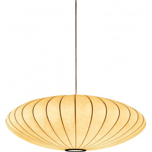 Lampa wisząca SILK FLAT biała 50 cm