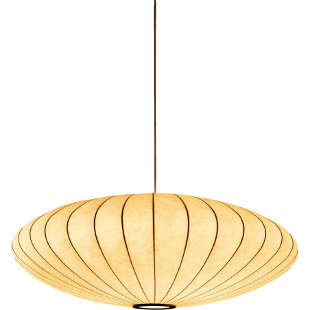 Lampa wisząca SILK FLAT biała 50 cm