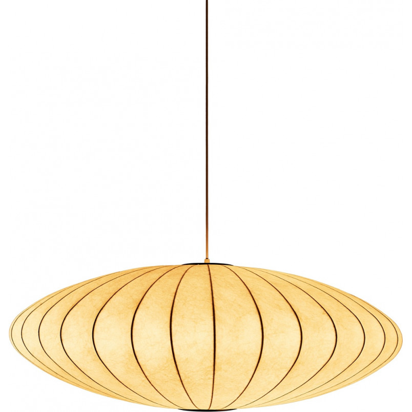 Lampa wisząca SILK FLAT biała 50 cm