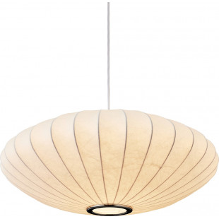 Lampa wisząca SILK FLAT biała 50 cm