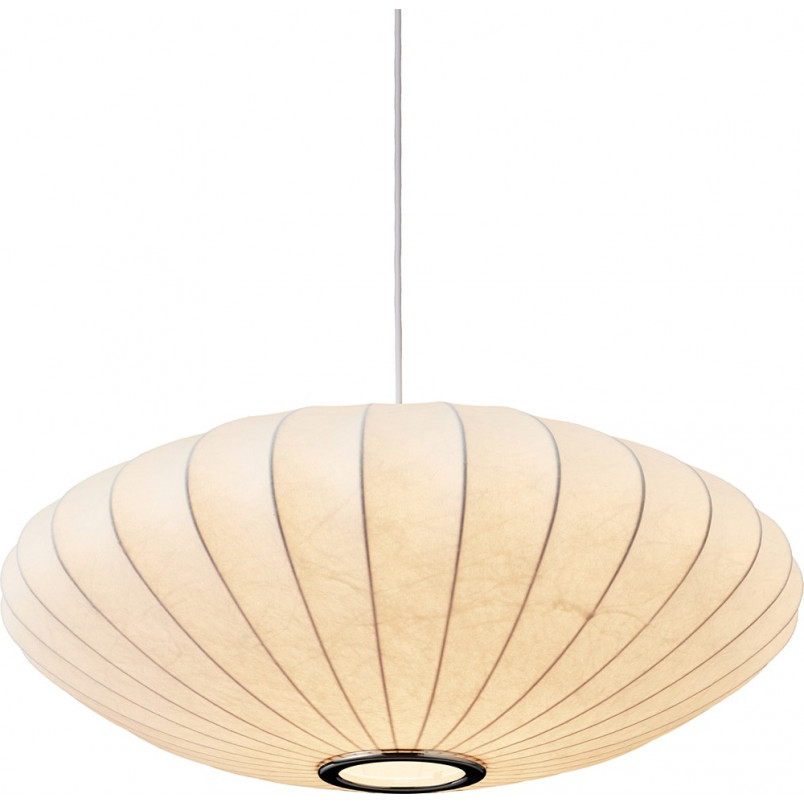 Lampa wisząca SILK FLAT biała 50 cm
