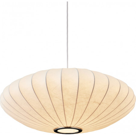 Lampa wisząca SILK FLAT biała 50 cm