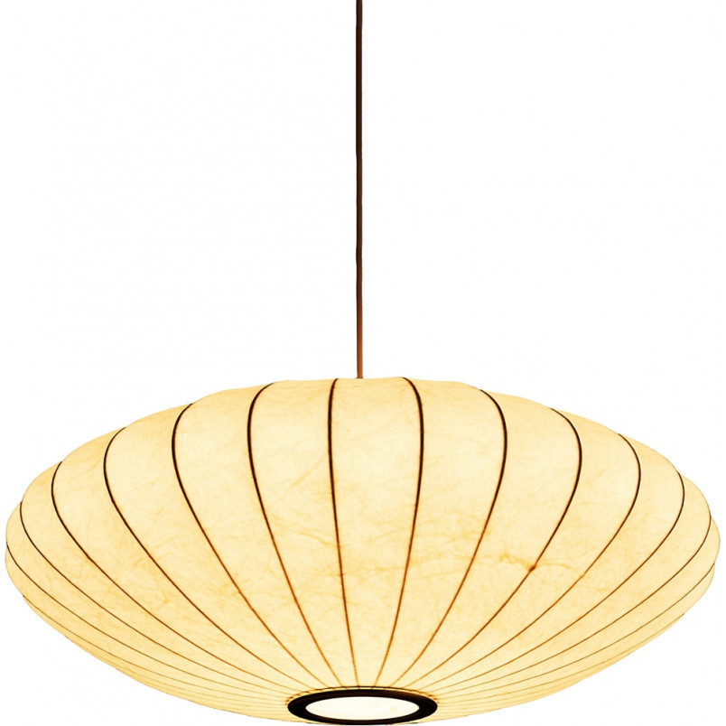 Lampa wisząca SILK FLAT biała 50 cm