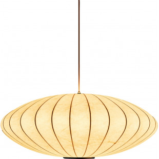 Lampa wisząca SILK FLAT biała 50 cm